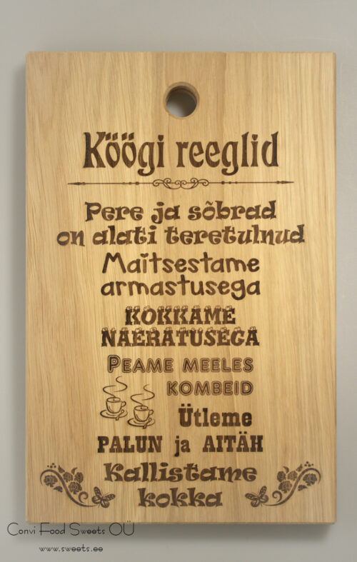 Köögi Reeglid